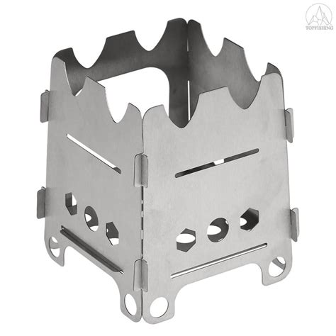 Tfhlixada Titanium Outdoor Camping Stove Portable Ultralight Folding