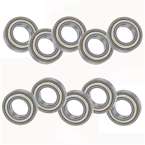 10x Bearings 6306 Zz Metal Shielded Deep Grooved Radial Ball Bearing