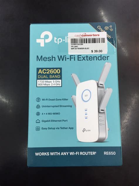 TP Link Mesh Wifi Extender AC2600 Computers Tech Parts