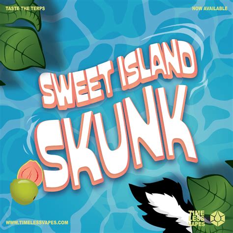 Sweet Island Skunk Vape Cartridge 1g Timeless Vapes