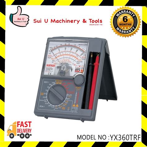 Sanwa Yx360trf Analog Multimeter Made In Japan Shopee Malaysia