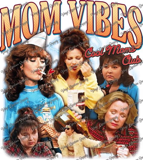 Mom Vibes 2 Vcs Diy Shirts And More