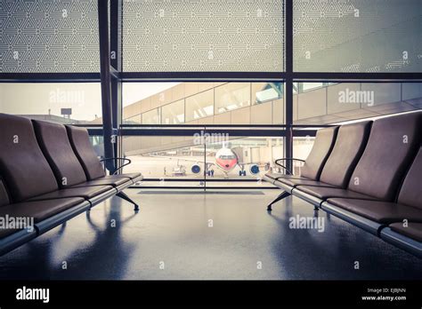 Airport Waiting Area Stock Photo Alamy