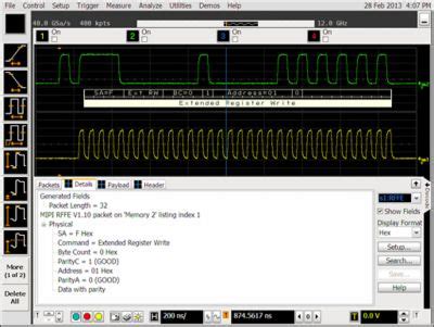 Keysight N B Mipi Rffe Protocol Decode For The And S Series