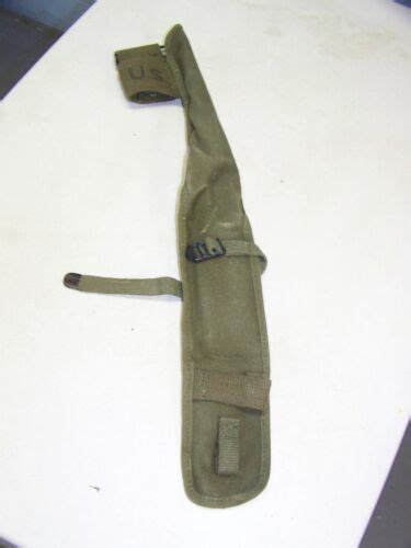 Korean War U S Army Pick Axe Mattock Canvas Carrier Cover Holder