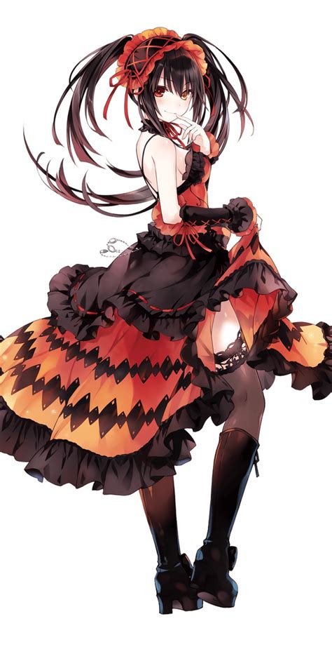 Date A Live Kurumi Tokisaki Render By Tsadeek On Deviantart