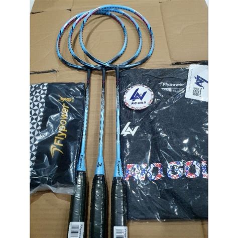 Jual RAKET BADMINTON FLYPOWER RIO GOLD G2 ORIGINAL Shopee Indonesia