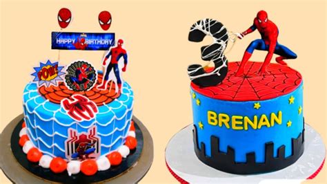 Spiderman Cake Design Spiderman Theme Cake Design Spider Man Cake