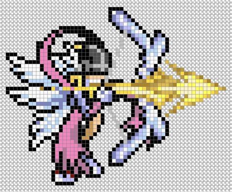 Pixel Art Pattern: Digimon