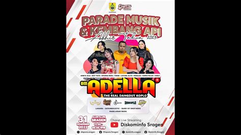 Parade Musik Kembang Api Akhir Tahun Featuring Adella Live In