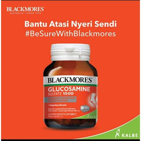 Jual Blackmores Glucosamine Sulfate Isi Vitamin Tulang Dan