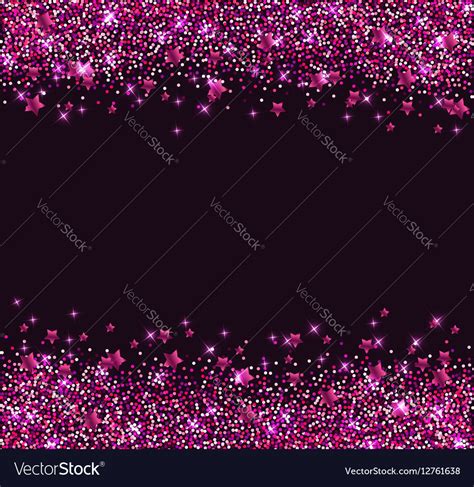 Glitter star background Royalty Free Vector Image