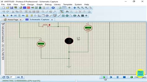 Como Simular Acende E Apaga Uma Lampada Proteus Circuito Simpres