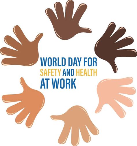 Poster Design For World Day For Safety And Health At Work 6155484