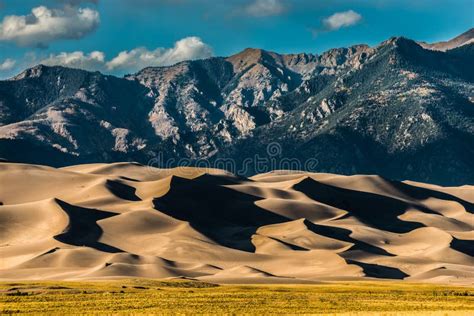 Great Sand Dunes Colorado Stock Image Image Of Natural 63575817