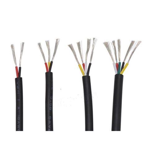 UL2464 Signal Wire 18AWG 2 3 4 5 6 7 8 10 Core PVC Insulated Sheath