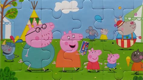 PEPPA PIG PUZZLE GAME PEPPA PIG FESTIVAL OF FUN AIS PUZZLE YouTube