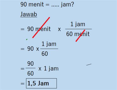 Konversi Cara Merubah Menit Menjadi Jam Dan Contohnya Riset