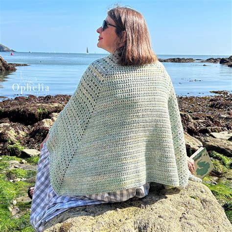 Reading Shawl Crochet Pattern Ophelia Talks Crochet