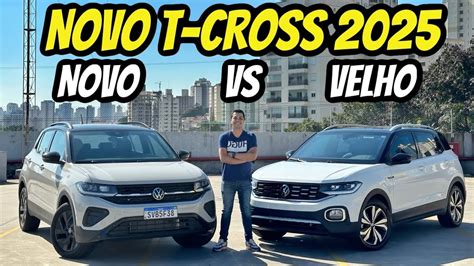 COMPARATIVO Volkswagen T Cross 2025 Vs T Cross 2024 O Que Mudou