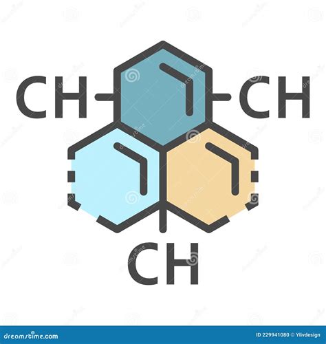 Carbon And Hydrogen Compounds Infographic Diagram Cartoon Vector 245884959