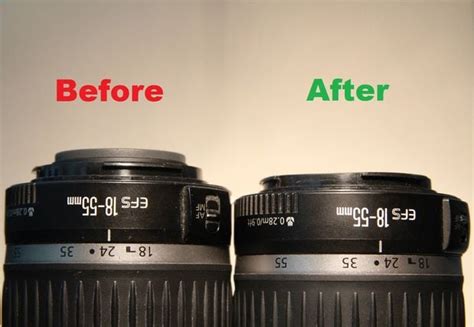 DIY How To Turn A Canon Kit Lens From An EF S To EF Mount