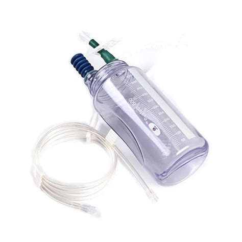 400 600 Ml Disposable High Pressure Wound Drainage System Vacuum Bottle