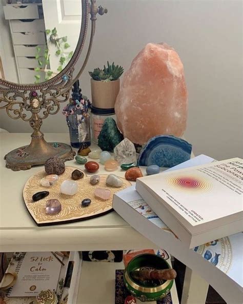 Crystals And Gemstones Stones And Crystals Healing Crystals Room Ideas Bedroom Bedroom Decor