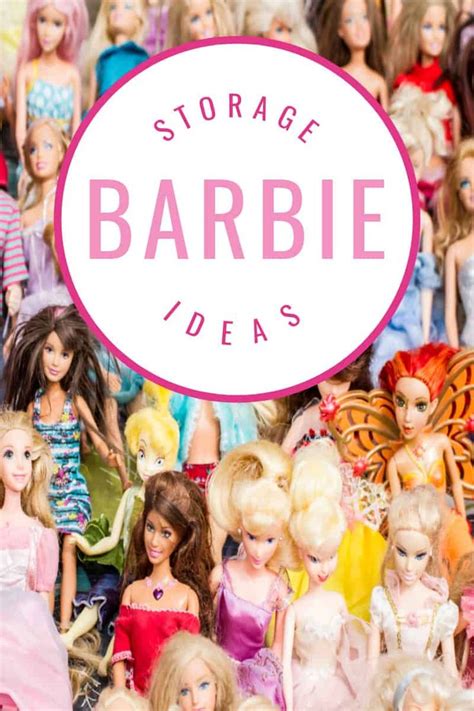 The Best Barbie Storage Ideas Barbie Storage Doll Clothes Storage