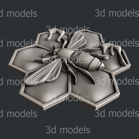 3d STL Models For CNC Router Bee 3D Model CGTrader