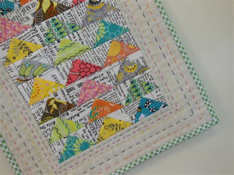 Quilting By Celia: Modern Mini Quilt & fabric Shopping