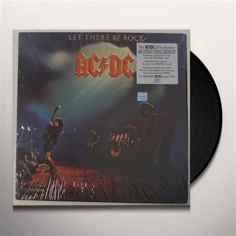 AC/DC LET THERE BE ROCK Vinyl Record