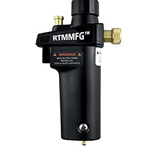 Rtmmfg High Intensity Trigger Starter Propane Torch Heavy Duty Portable