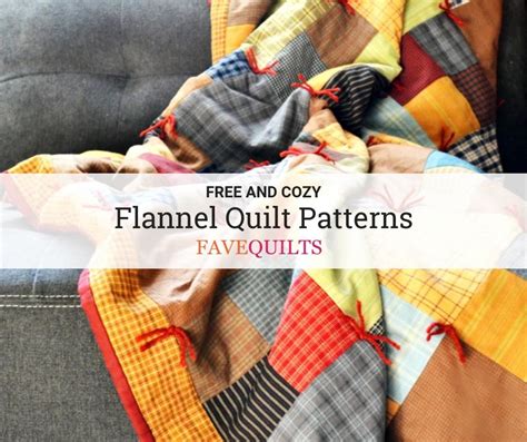 15 Free Flannel Quilt Patterns