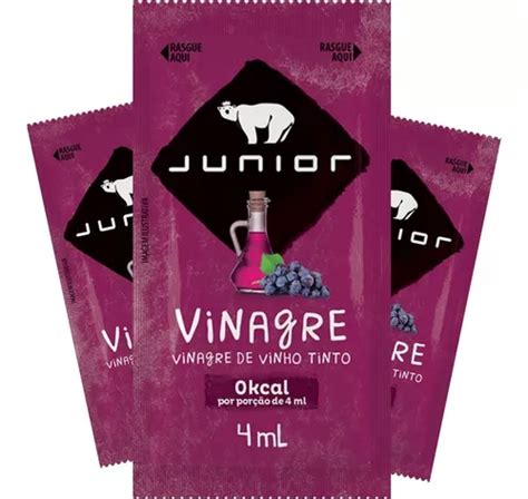 Vinagre Em Sach Junior Vinho Tinto Caixa Sach S