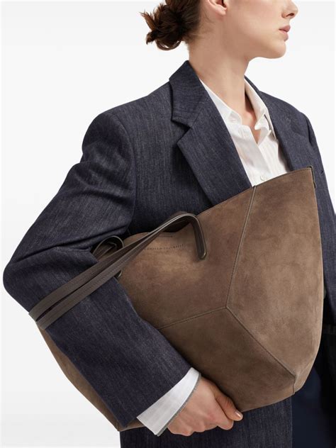 Brunello Cucinelli BC Duo Tote Bag Brown FARFETCH