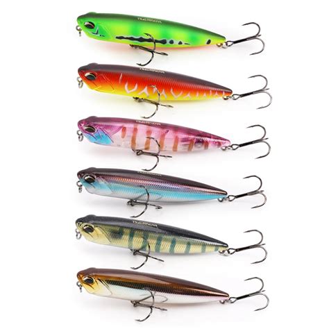 Aliexpress.com : Buy Trulinoya Fishing Lures Pencil Lure Bait Bait Long Shot Top Water Floating ...