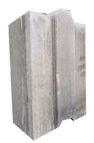 Grey Interlocking Concrete Blocks X X Inch At Piece In