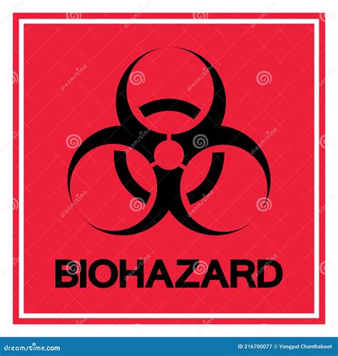 Danger Biohazard Sign Vector Illustration 42041330