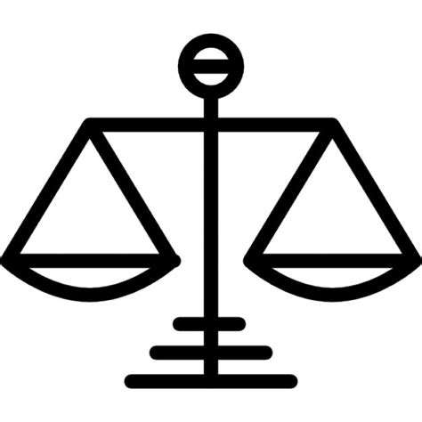 Scale symbol of justice Icons | Free Download