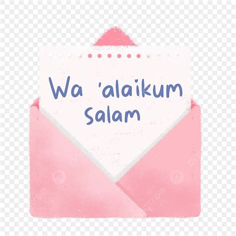 Arabic Greetings Png Picture Waalaikumsalam Islamic Reply Greeting