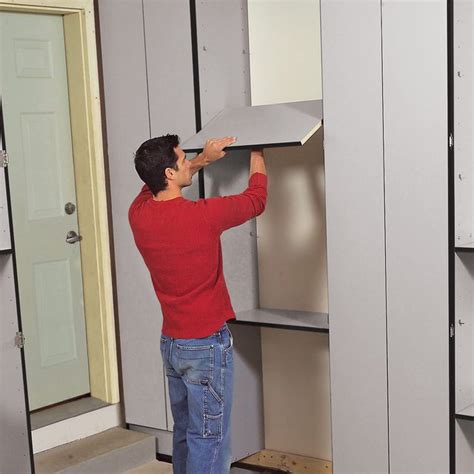 Garage Cabinets: DIY Wooden Storage Cabinets Install Guide