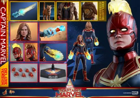 Hot Toys Captain Marvel Collectible Figure Figures
