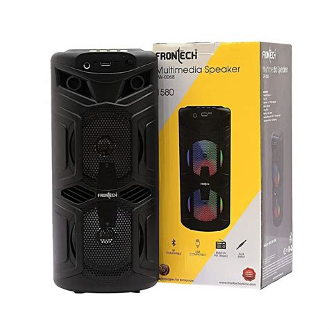 Black Frontech SW 0068 Wireless Bluetooth Speaker At Best Price In