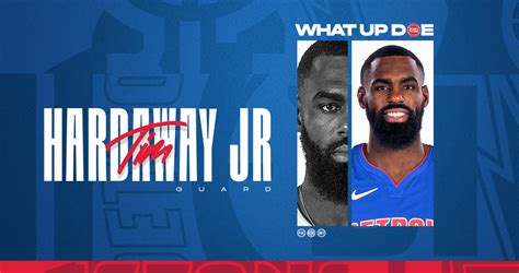 DETROIT PISTONS ACQUIRE TIM HARDAWAY JR. AND THREE FUTURE SECOND ROUND ...