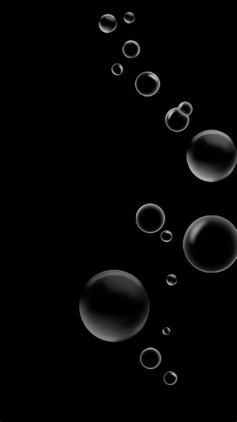 Pin By Sdv On Wallpapers Fullhd X Bubbles Wallpaper Black