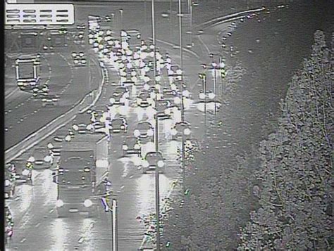 Queues As Lane Shut After Crash On A2