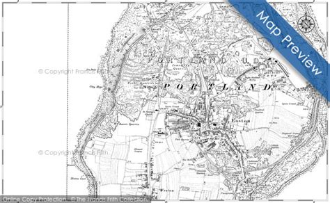 Old Maps Of Portland Dorset Francis Frith