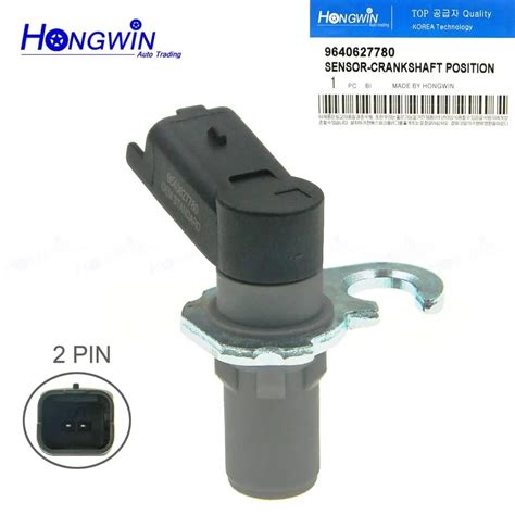 9640627780 Sensor de Posição do virabrequim Serve Para Peugeot 206 307