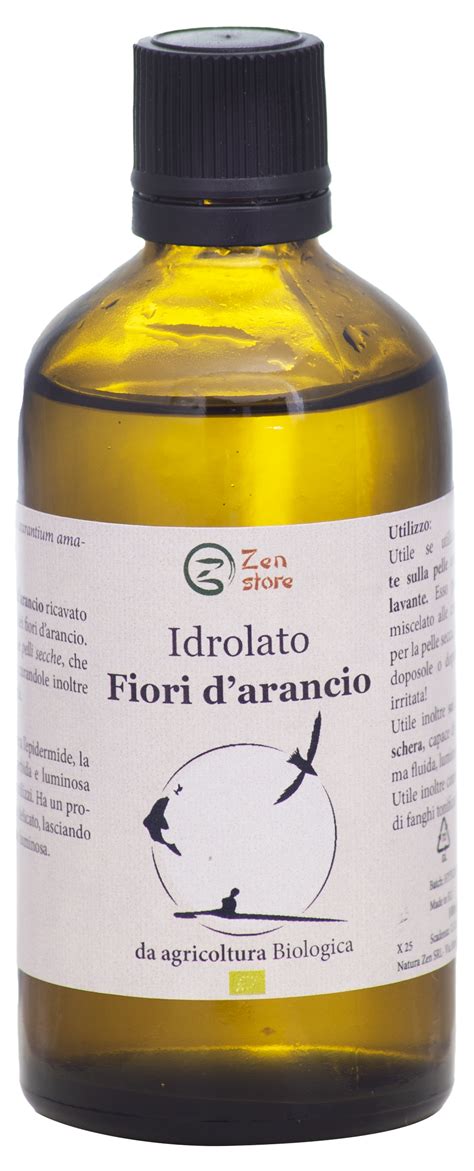 Idrolato Di Fiori D Arancio Bio Tonificante E Lenitivo